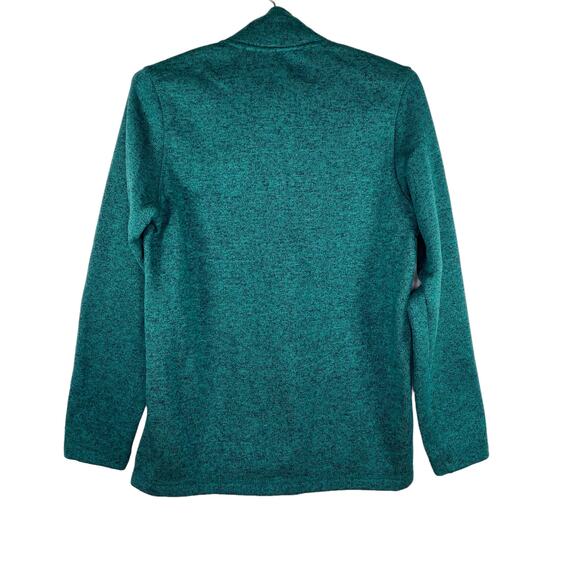 Eddie Bauer Men's Fleece Convector 1/2-Zip Pullover Knitted Sweater Green Small - Picture 2 of 11